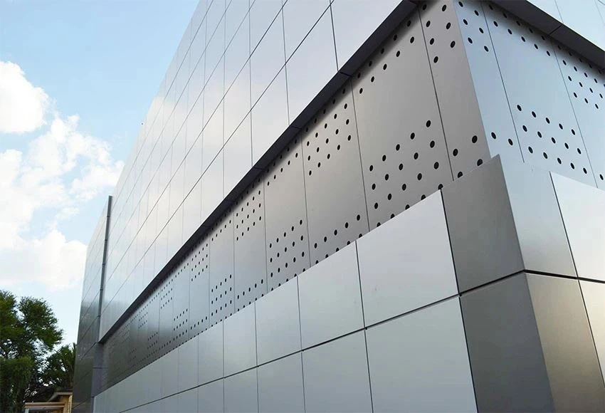 Punching Aluminum Curtain Wall
