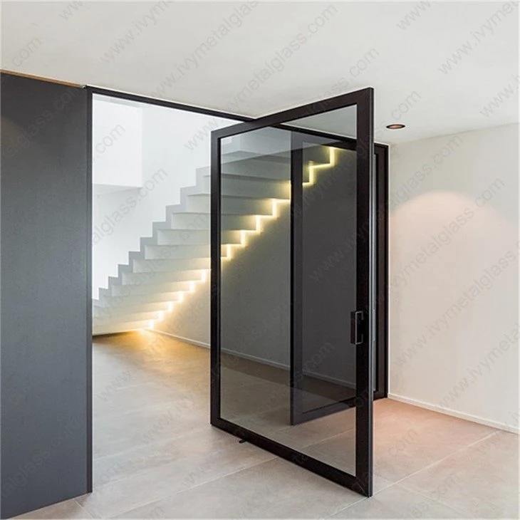commercial povit door